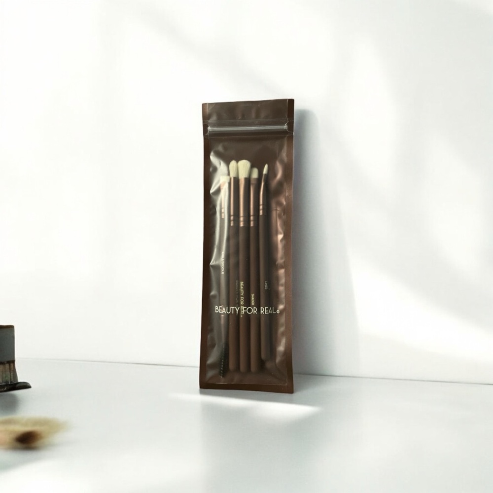 Beauty for real Essential Pro 1-Brush set 5 piecebrushes super soft vegan fibers